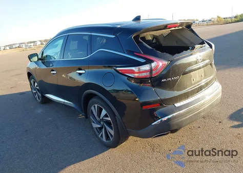 2017 Nissan Murano Platinum z USA, uszkodzony, nr VIN 5N1AZ2MH0HN183335